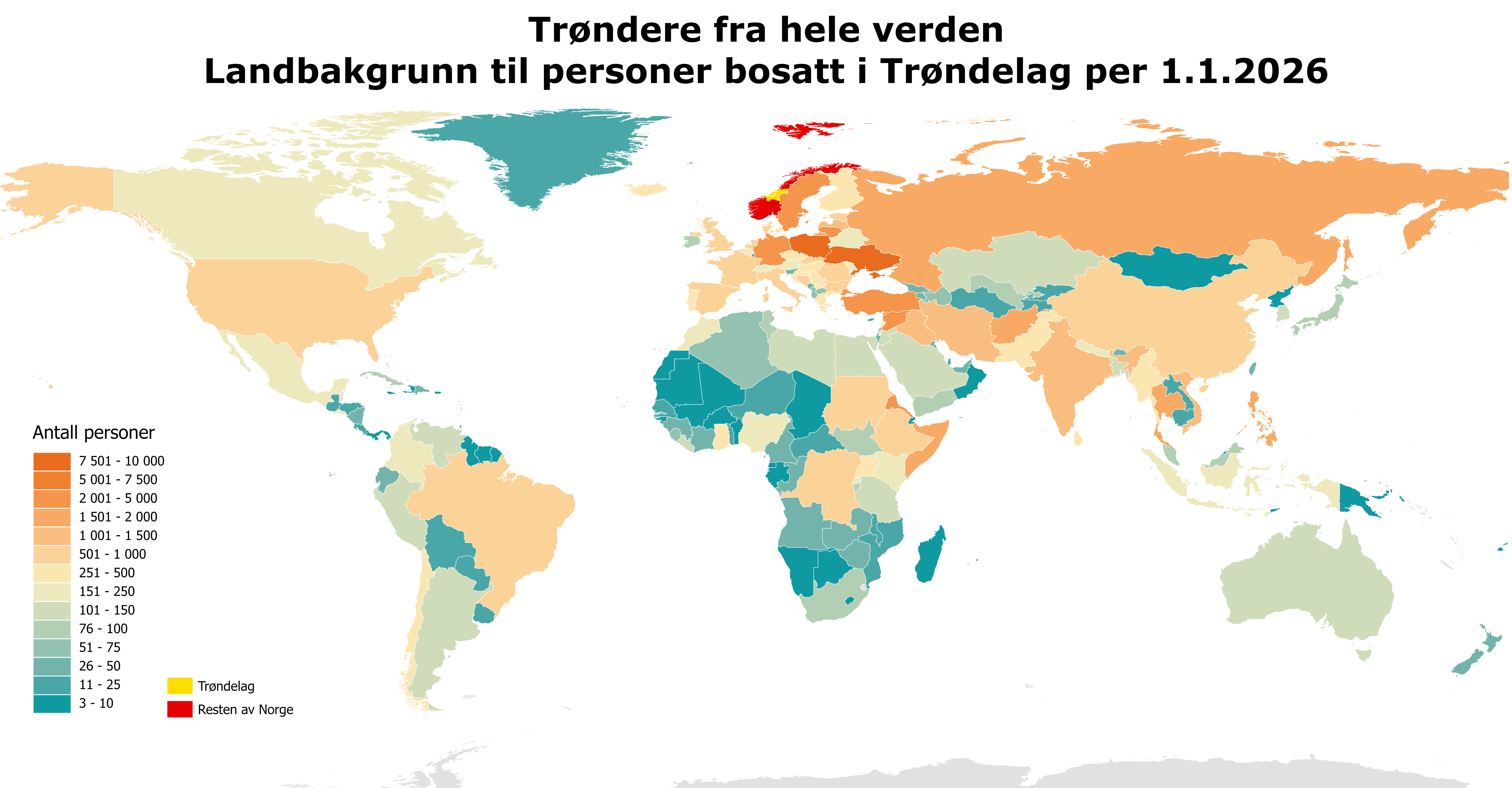 Trønderer fra hele verden 2026