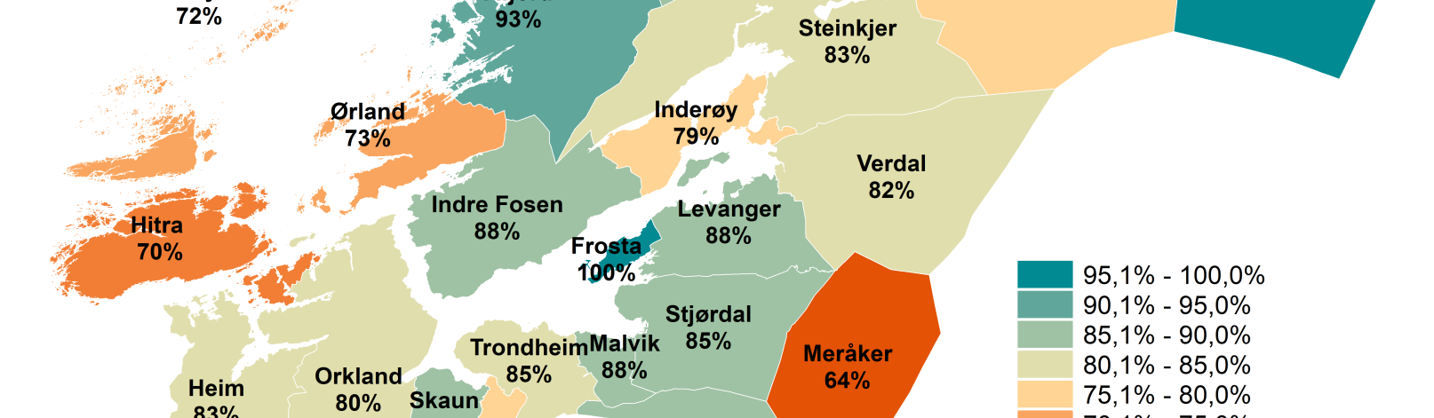 Gjennomføring VGS - Begge utdanningsprogram 2018-2024